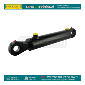 Cylinder siłownik hydrauliczny dwustronnego działania długość: 743mm skok: 400mm CJ2F-80/45/400 U40