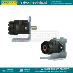 Silnik hydrauliczny BMR chłonność: 36cm3/obr obroty: 1110obr/min wałek 25mm z płytą
