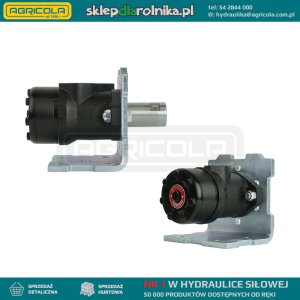 Silnik hydrauliczny BMR chłonność 100cm3/obr obroty: 600obr/min  z płytą i tuleją