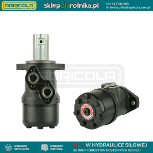 Silnik hydrauliczny BMR chłonność: 250cm3/obr obroty: 240obr/min z tuleją 25mm