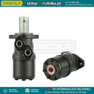 Silnik hydrauliczny BMR chłonność: 400cm3/obr obroty: 150obr/min z tuleją 25mm