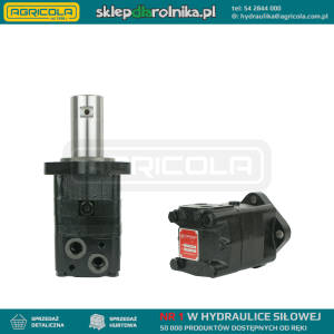 Silnik hydrauliczny SMS chłonność: 80cm3/obr obroty: 930obr/min z tuleją