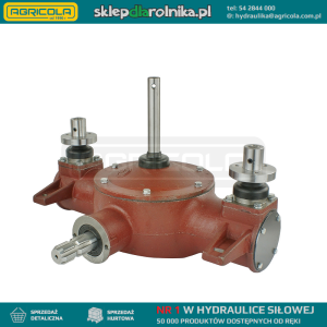 Przekładnia kompletna Gearbox rozsiewacza L:440
