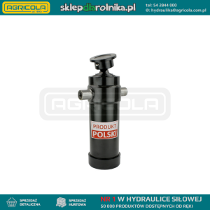 Cylinder siłownik hydrauliczny teleskopowy 105/5/1432 skok: 1432mm - bez kołyski