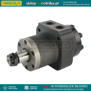 Silnik hydrauliczny BMR chłonność: 160cm3/obr obroty: 375obr/min z łożyskowaniem do rębaka