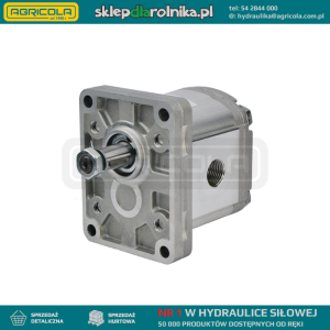 Silnik hydrauliczny zębaty chłonność: 26cm3/obr obroty do 2500obr/min