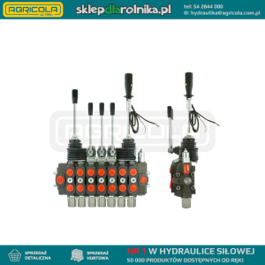 Rozdzielacz hydrauliczny do maszyn leśnych