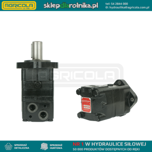 Silnik hydrauliczny SMS chłonność: 125cm3/obr obroty: 600obr/min