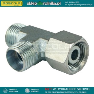 Złącze hydrauliczne trójnik typu: BBA wszystkie gwinty BSP 3/4"