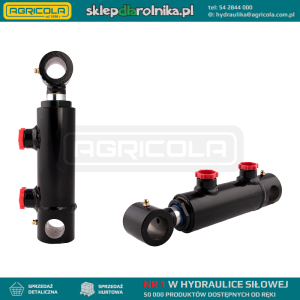 Cylinder siłownik hydrauliczny dwustronnego działania długość: 200mm skok: 50mm CJ2F-40/25/50 U25