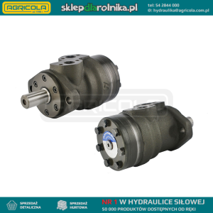 Silnik hydrauliczny MR chłonność: 160cm3/obr obroty: 375obr/min, wałek: 32mm