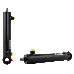 Cylinder siłownik hydrauliczny dwustronnego działania długość: 338mm skok: 160mm CJ2F-40/22/160 U25