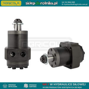 Silnik hydrauliczny MPW chłonność: 50cm3/obr obroty: 1210obr/min, wałek: 25mm