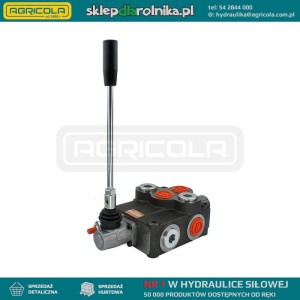Rozdzielacz hydrauliczny 1 sekcyjny 120L z zatrzaskiem