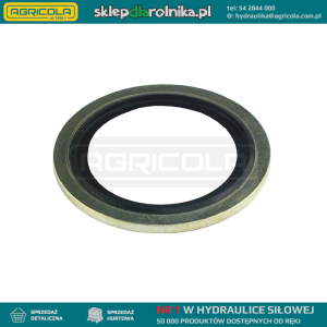 Uszczelka metalowo-gumowa 28,5x24,1x2 3/4"