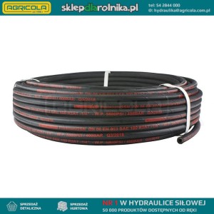 WĄŻ HYDRAUL. ZBROJONY 1SN DN6 225Bar HYDROLIDER